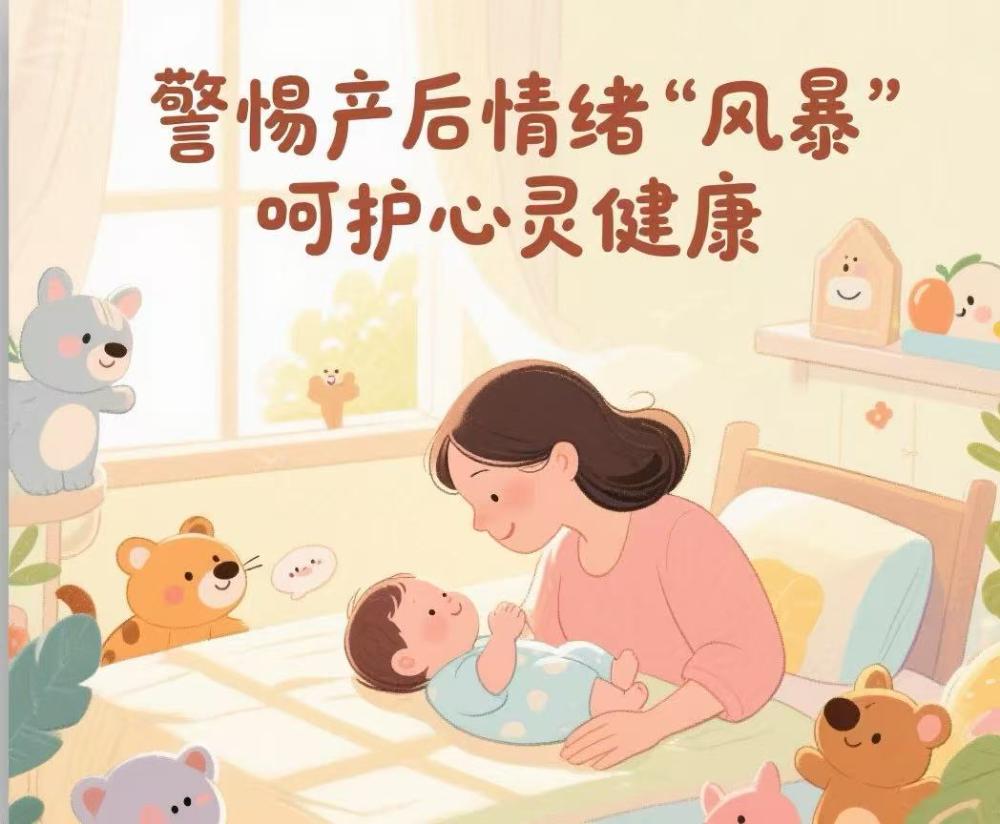 警惕产后情绪“风暴”，呵护心灵健康