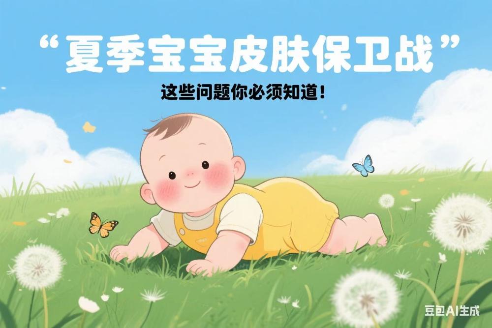 夏季宝宝皮肤保卫战，这些问题你必须知道！