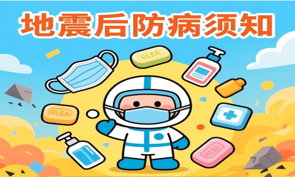 地震灾区公众防病指南