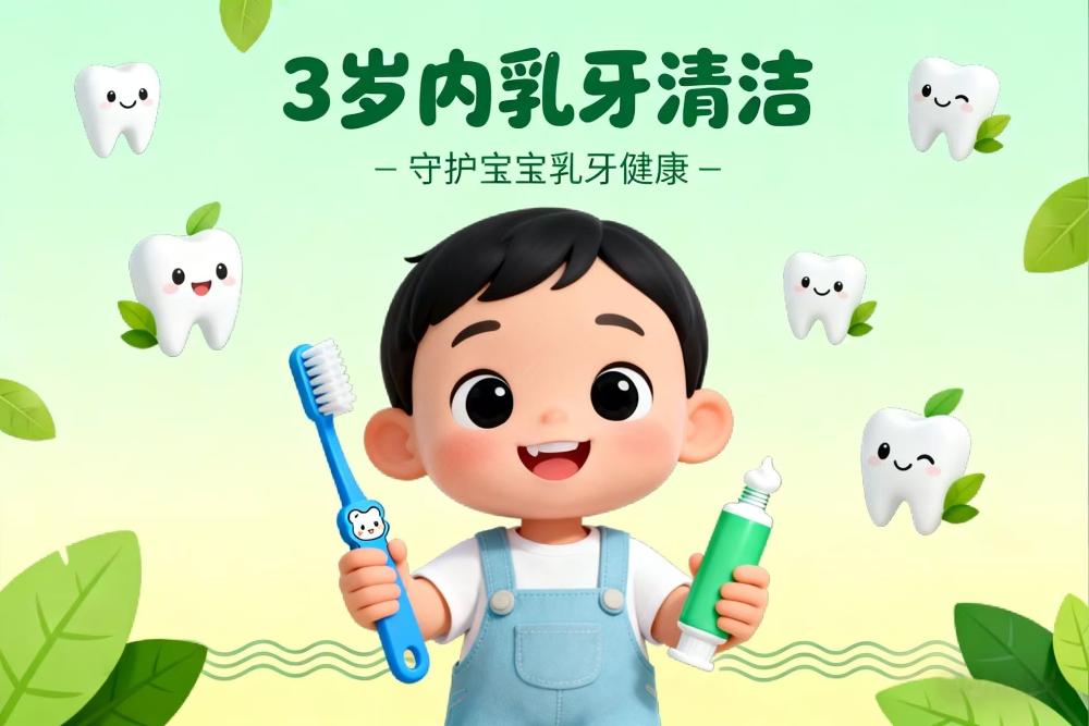 3岁内宝宝乳牙清洁全攻略｜从“擦牙龈”到“学刷牙”，步骤清晰家长直接抄